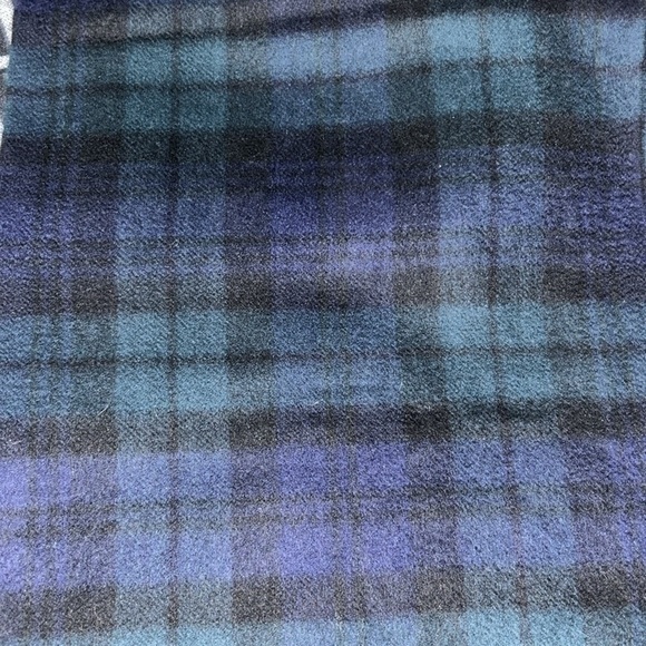 Two (2) plaid scarves (tan is sold- this post is for the pink and navy) - Picture 4 of 4